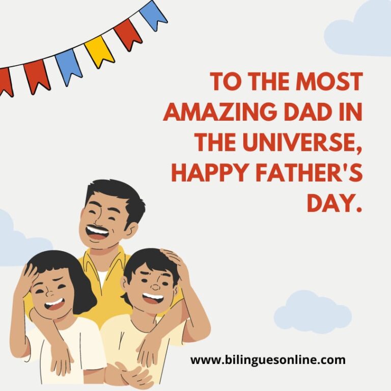 33 Frases Bonitas En INGLÉS Para El Día Del Padre Happy Father's Day ...